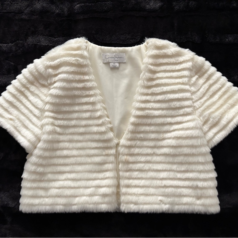 Jessica Simpson Faux Fur Jacket